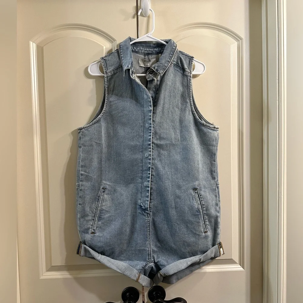 Free People x One Teaspoon Hendrixe Mini Braxton Jumpsuit Size Medium - Picture 5 of 9